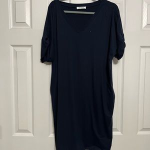 Navy Shift Dress